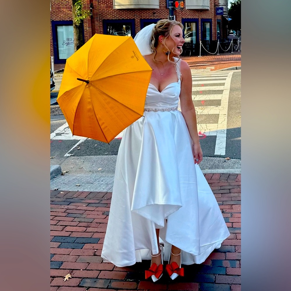 Freaking Gorgeous Custom A-Line High Low Dress!